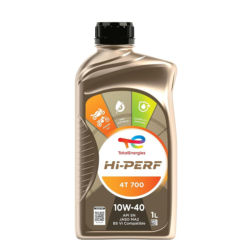 Total Engeries Hi-Perf 4T 700 10W40 Engine Oil 1l In India