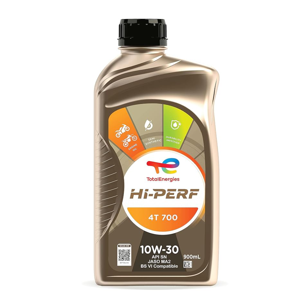 Total Engeries Hi-Perf 4T 700 10W30 Engine Oil 900ml In India