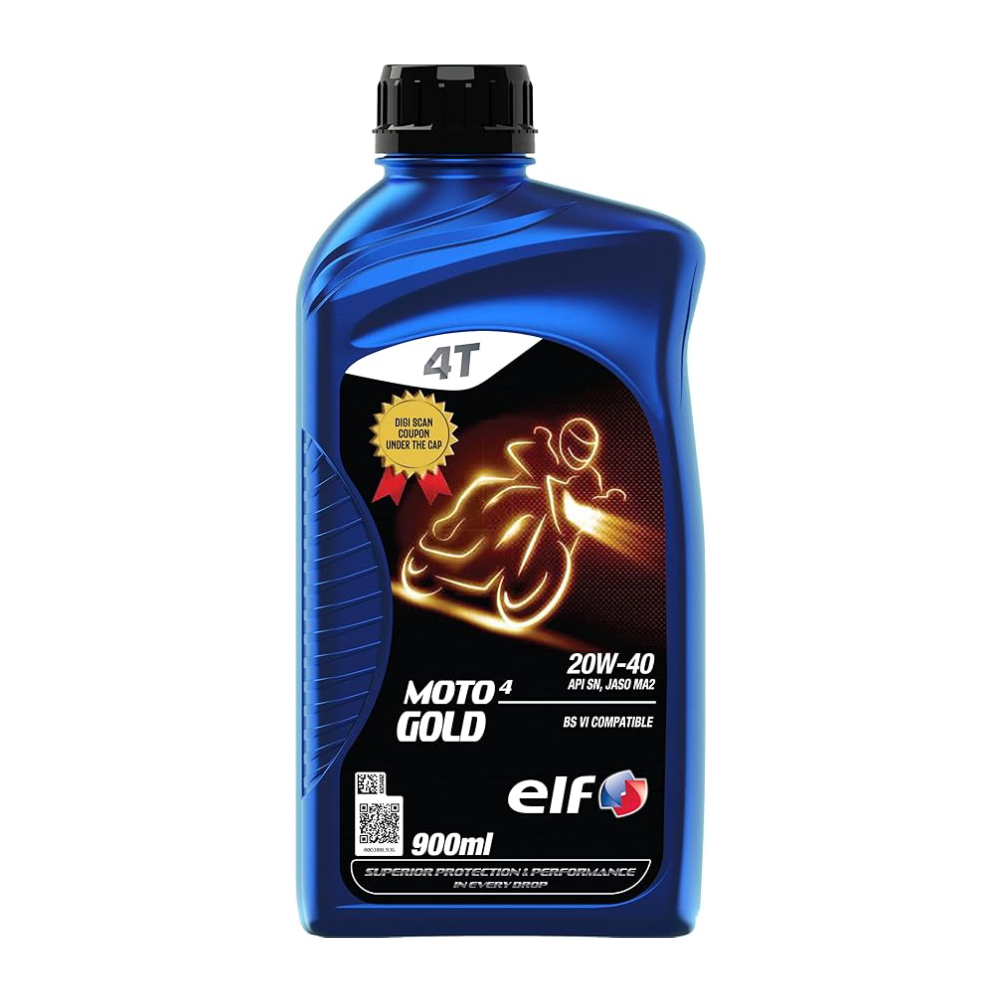 Elf Moto 4 Gold 20W40 Engine Oil 900ml In India