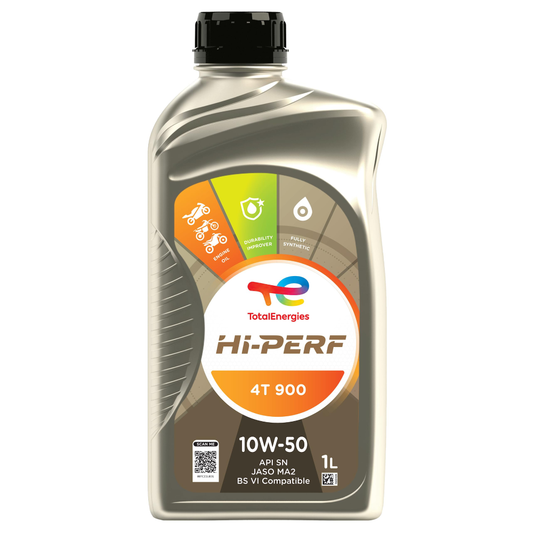 Total Engeries Hi-Perf 4T 900 10W50 Engine Oil 1l In India