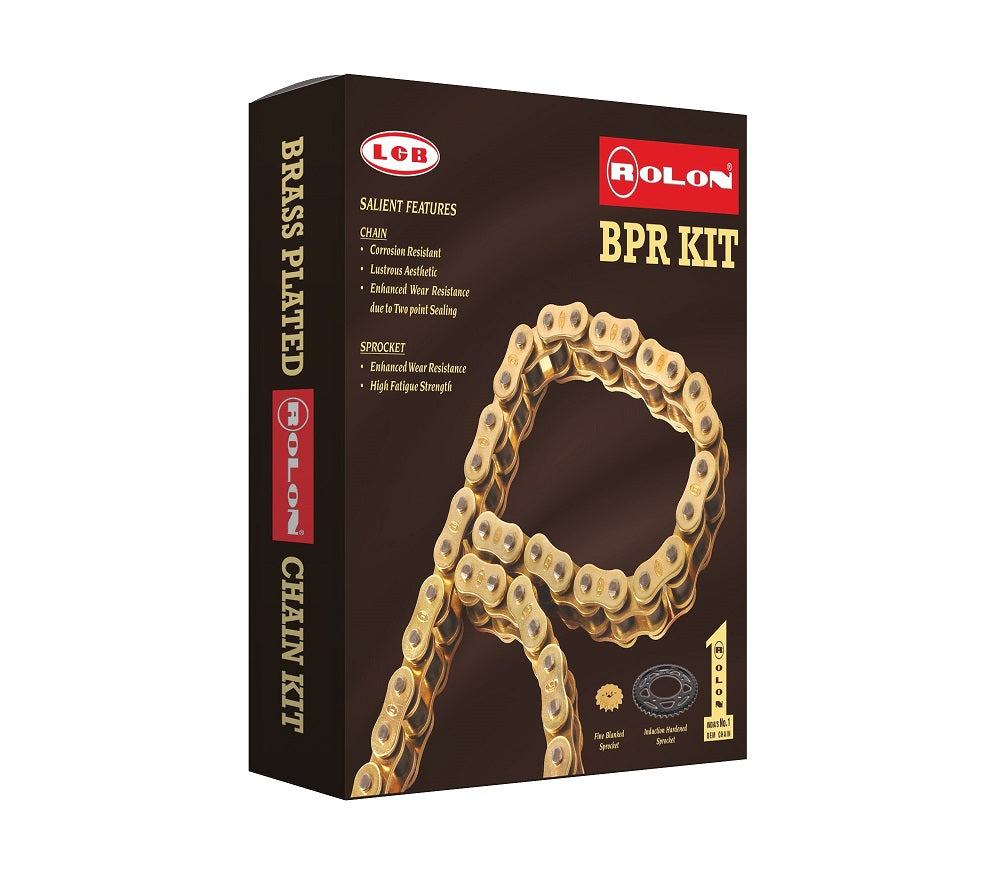 Rolon Brass Chain Kit For Fz16/Fzs/Fazer 150 Online In India