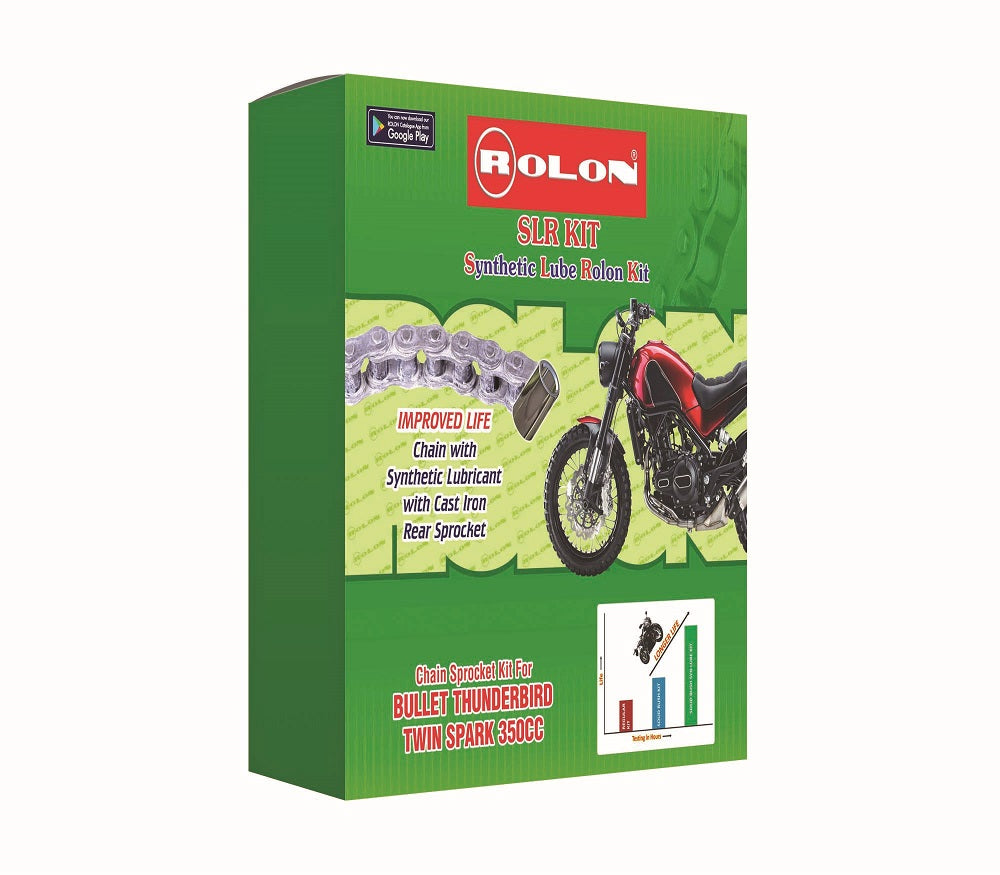 Rolon Chain Kit For Bullet Thunderbird Twin Spark 350 In India