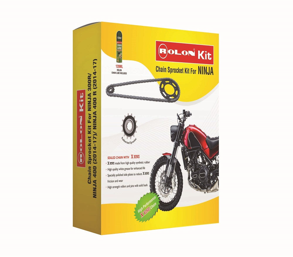 Rolon Chain Kit For Ninja 300R - Hpxr 223 Online In India