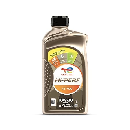 Total Engeries Hi-Perf 4T 700 10W30 Engine Oil 1l In India