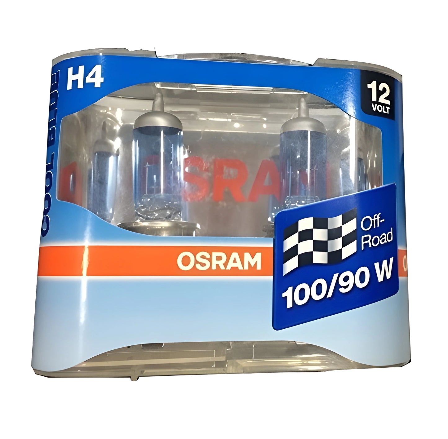 Osram H4 100/90W P43T Xenon Light Bulb (Cool Blue) - 62204CB