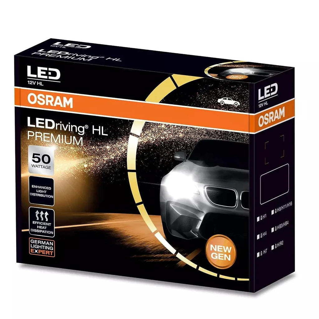 OSRAM H4/H19 LED Headlight Bulb 100W/Pair