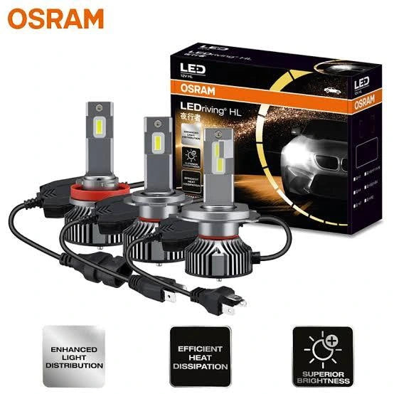 OSRAM HB3/HB4 LED Headlight Bulb 160W, Pair - 9005/6