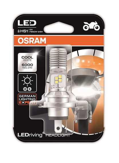 OSRAM HS1 LED Headlight Bulb For Bikes 6000K - 7285CW