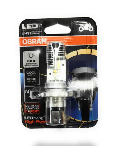 OSRAM HS1 LED Headlight Bulb for Two Wheeler, 6000K - 7485CW